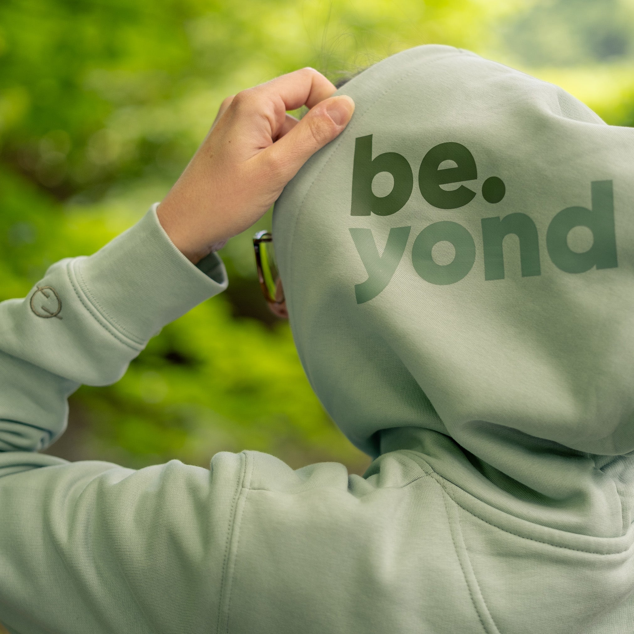 be.the change hoodie