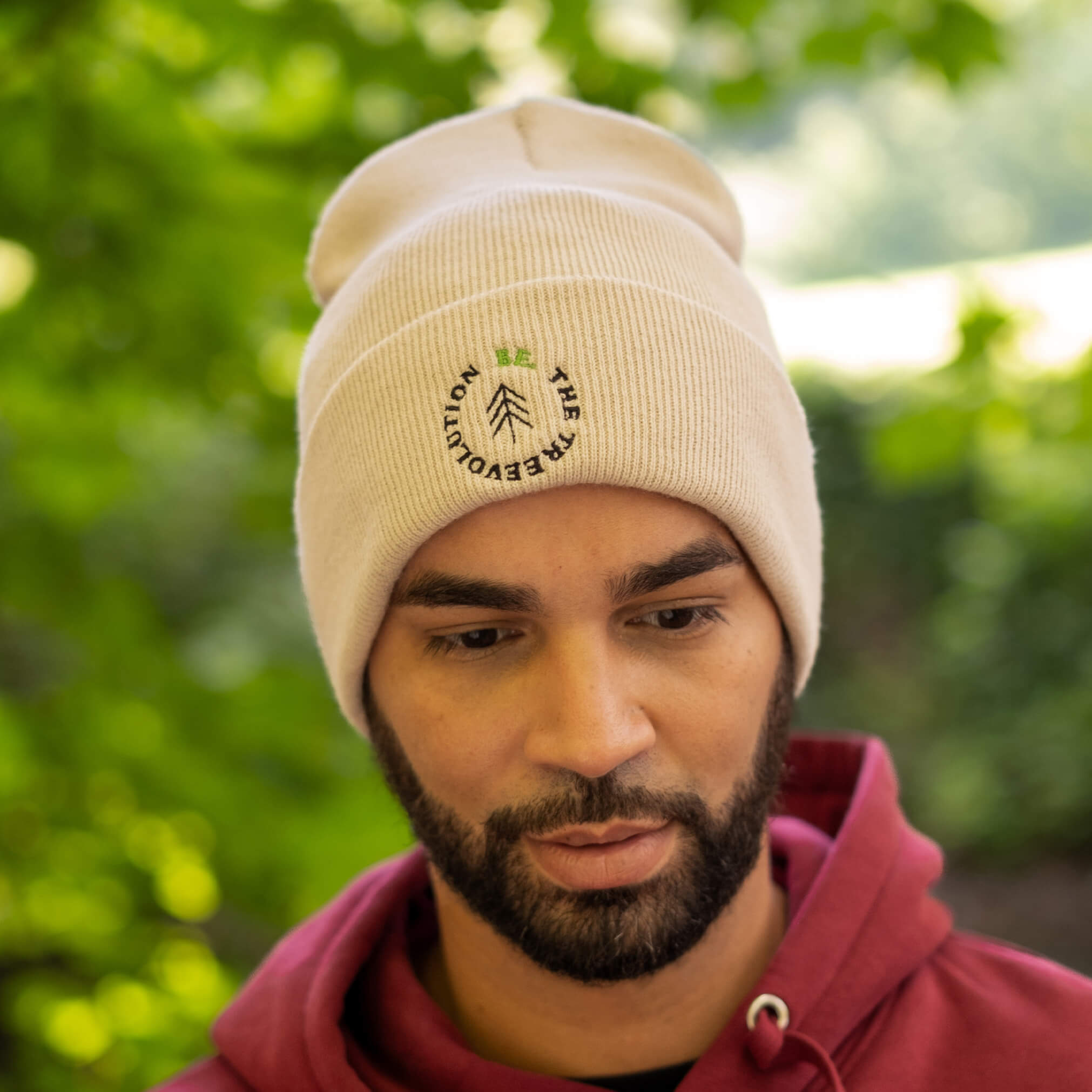 be.the treevolution Beanie - Beige