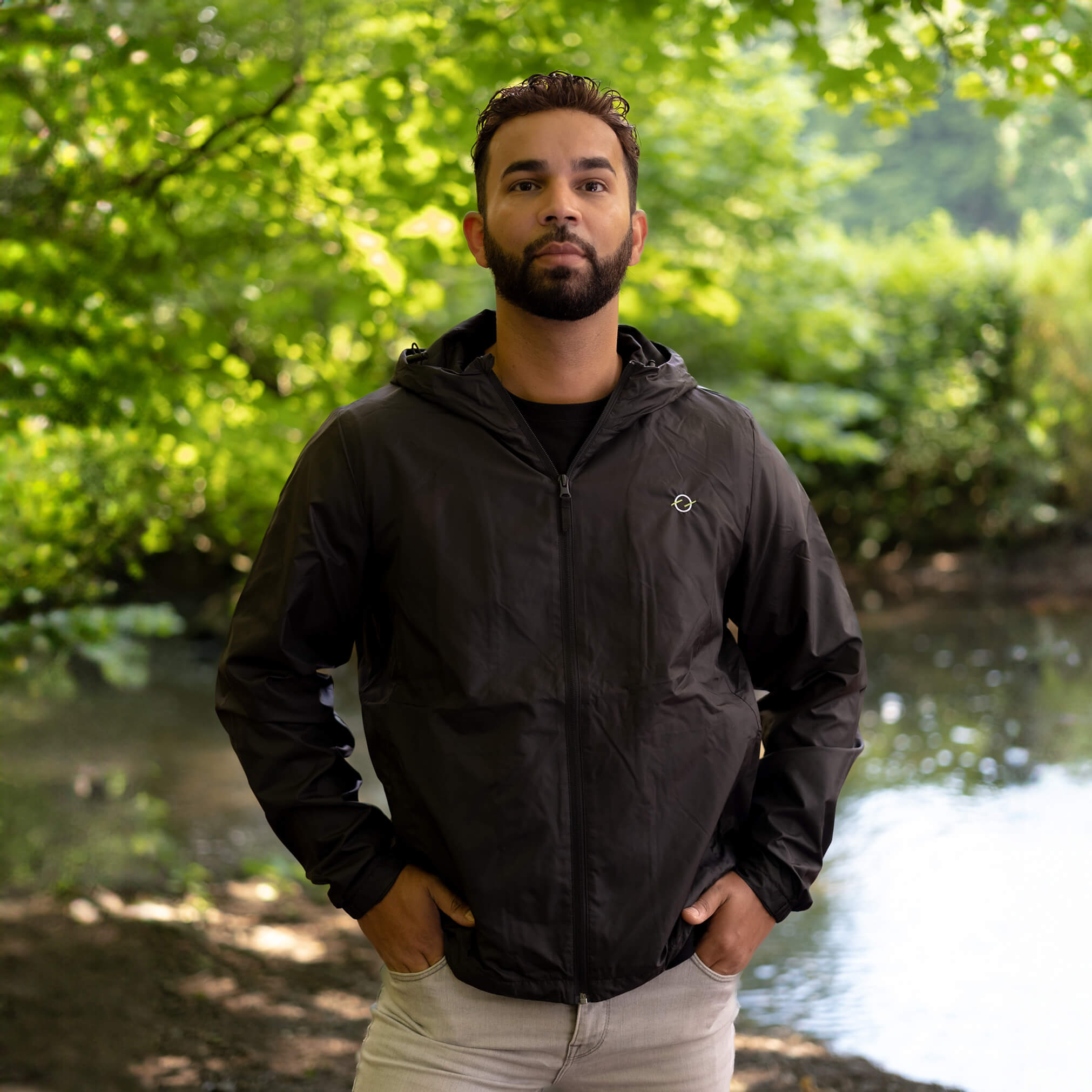 Growing Wood Vibes Rain Jacket